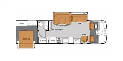 2012 Thor Motor Coach Hurricane 32a