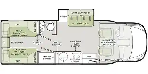 2020 Tiffin Motorhomes Wayfarer 24 Tw