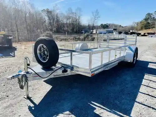 Used, 2022, Sundowner, 8114SUT w/ Bi-Fold Ramp Gate, Utility Trailers