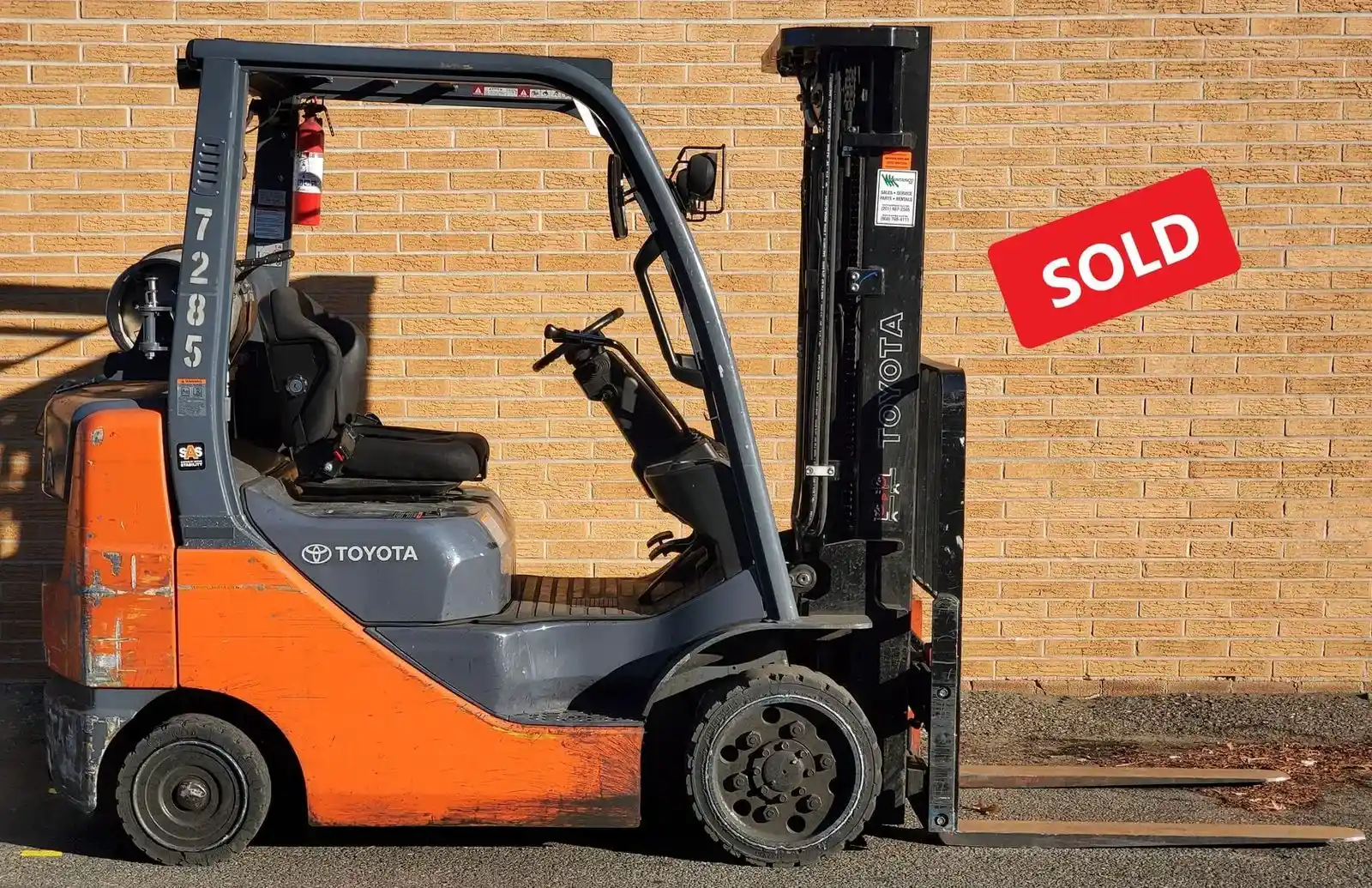yum@プロフ見てと記載 Used 2013 Toyota Industrial Equipment 8FGCU25 in South Hackensack, NJ