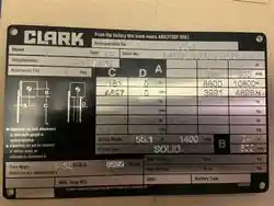 2019 CLARK C55sL — photo 2 of 2