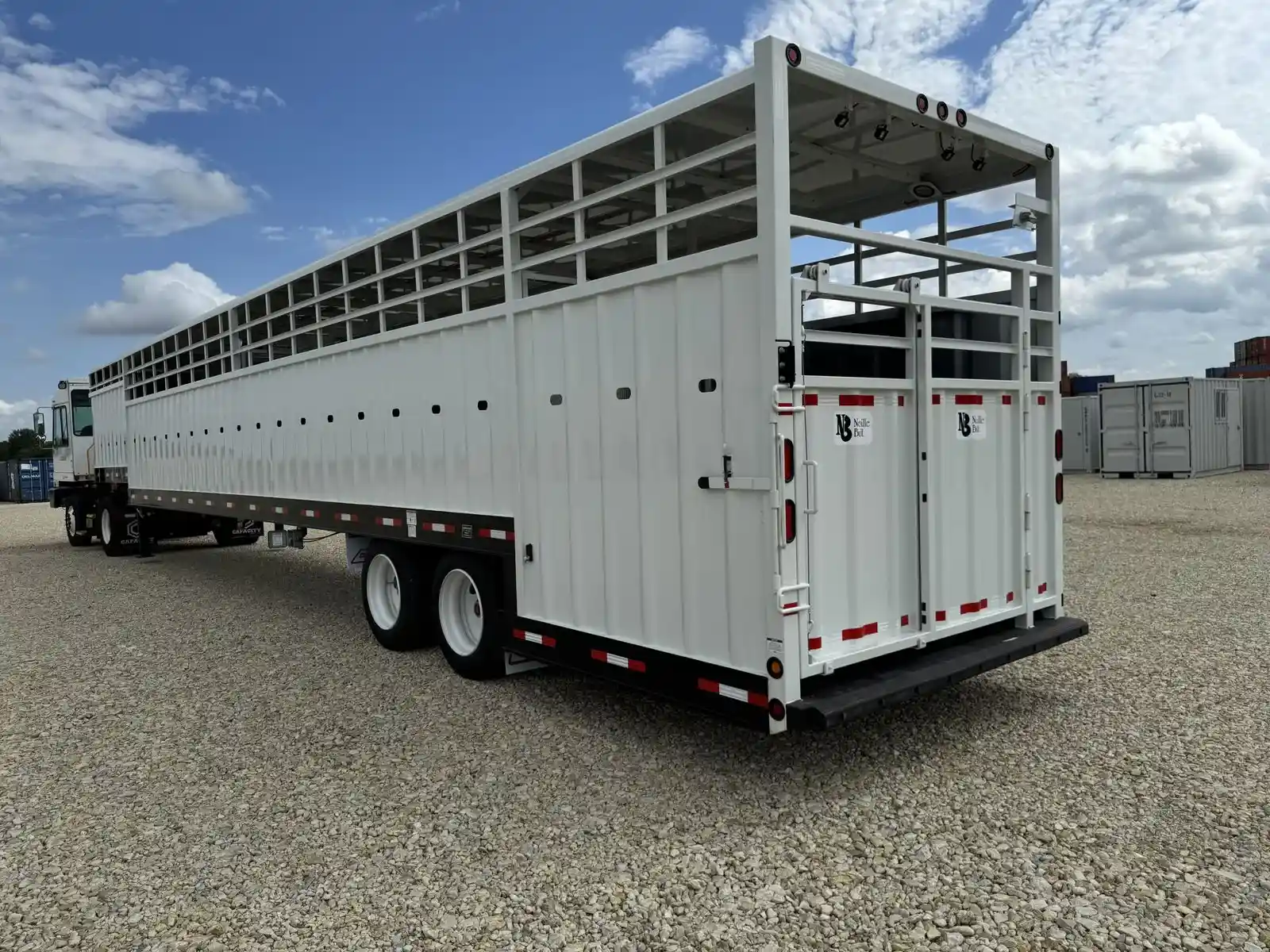 New 2026 Neville Built Groundload Livestock Trailers 